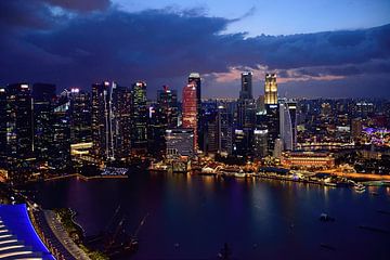Overzicht Marina Bay van Frank's Awesome Travels