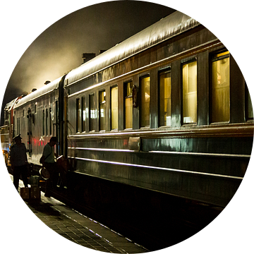 Transsiberië-express van vanrijsbergen