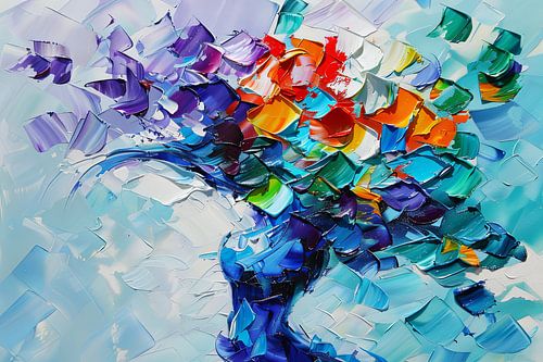 Digitale abstracte kunst