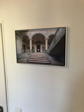 Klantfoto: De vervallen ingang van Beelitz (gezien bij vtwonen)