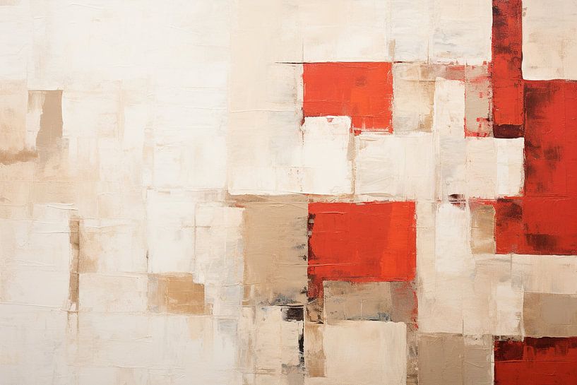 Red Matrix van ARTEO Schilderijen