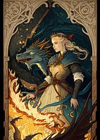 Fantasie van de draak