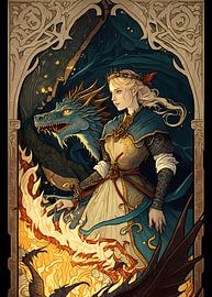 Fantasy of the dragon by San Creative