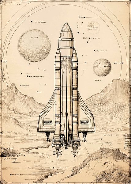 Back to the Moon 015 van Fernando Vieira