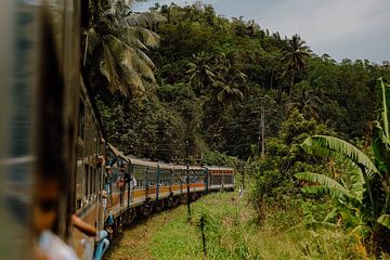 Sri Lanka, voyage en train mondialement connu de Kandy à Ella sur Iris Zebli