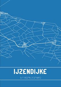 Blueprint | Carte | IJzendijke (Zeeland) sur Rezona