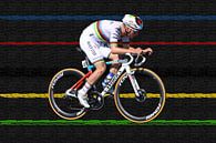 Remco Evenepoel naar de titel in de witte koersbroek van FreddyFinn thumbnail
