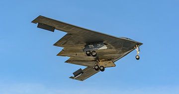 Northrop Grumman B-2 Spirit stealth bommenwerper. van Jaap van den Berg
