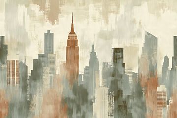 New York in Stilte van Thea