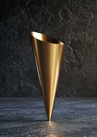 3D-Dunkelgold