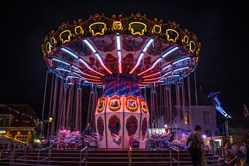 Carousel at the fair by Chris Snoek
