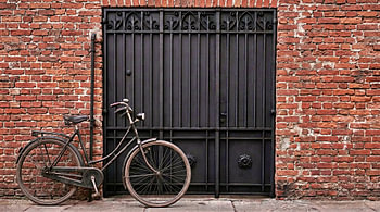 Vintage Bicycle by Iron Gate