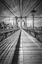 NEW YORK CITY Brooklyn Bridge van Melanie Viola thumbnail