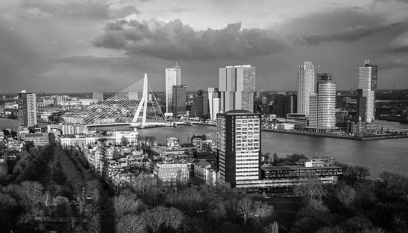 Zicht op Rotterdam par Peter Hooijmeijer