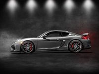 Silver Porsche GT4