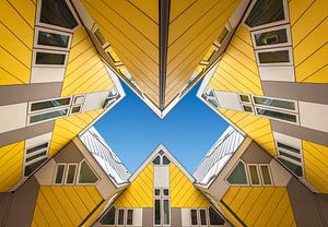 Kubus woningen in Rotterdam van Marcel van Balken