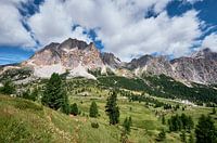 Passo Falzarego in the Italian Dolomites