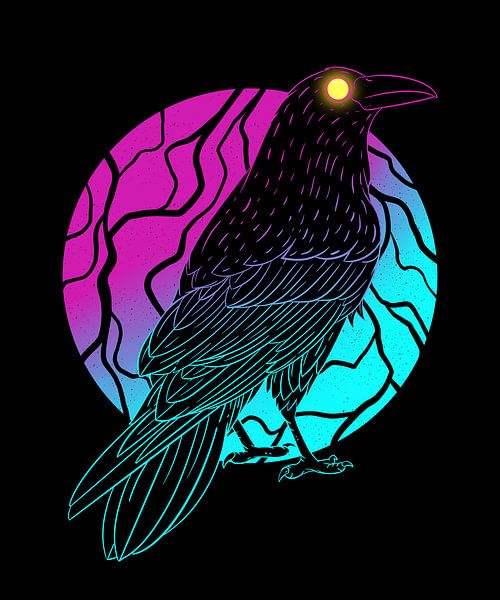 Cyber Corbeau par Artthree