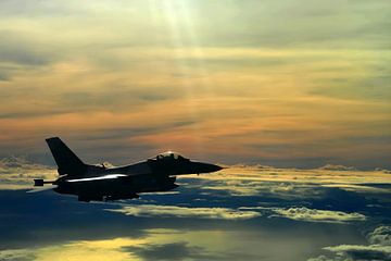 F 16 Fighting Falcon sur Art Indi