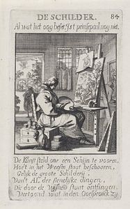 Jan Luyken, Maler, 1694 von Atelier Liesjes