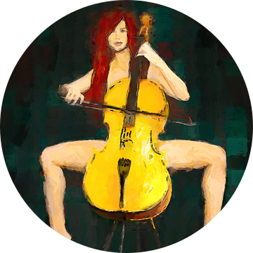 Naakte Cello van Arjen Roos
