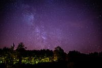 Camping under the stars