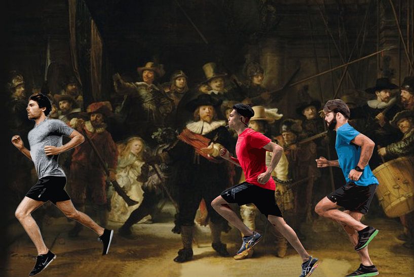 Running Rembrandt by ! Grobie