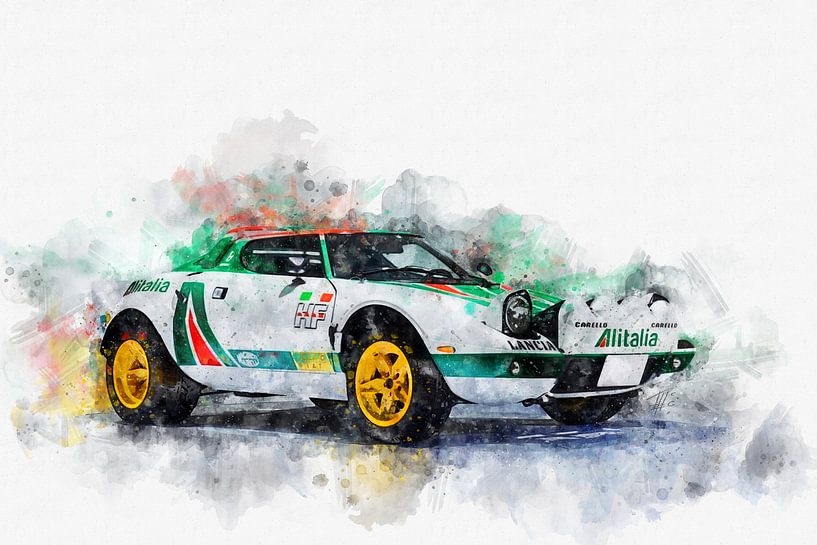 1975 Lancia Stratos Rally van Theodor Decker