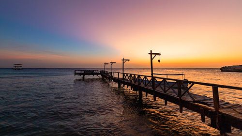 Curacao - Piscadera bay sunset - zonsondergang