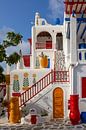 Kleurrijk Huis op Mykonos, Griekenland van Adelheid Smitt thumbnail