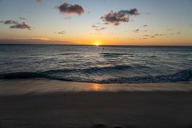 sunset in Aruba