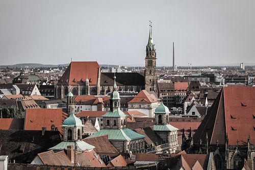 Blick über Nürnberg