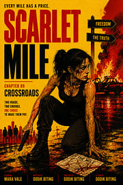 Scarlet Mile, chapitre 09 : Affiche cinématographique « Crossroads » sur Dodik Hariyono