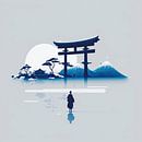 La splendeur du Japon en un portrait minimaliste par Vlindertuin Aperçu