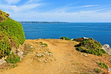 Walking on the Ciffs of Herm