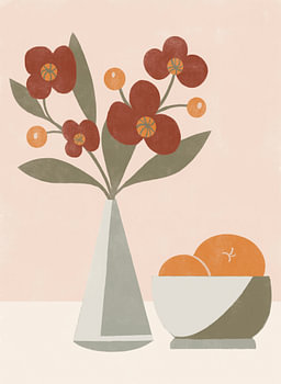 Modern Floral Still Life