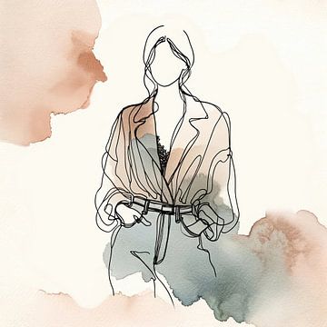 Feminine subtle elegance by Cynthia Vaders