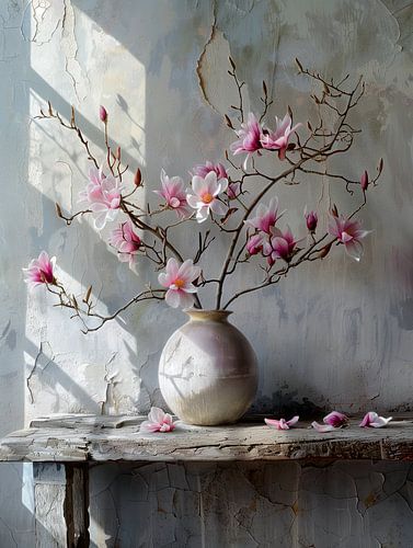 Branche Magnolia sur Dakota Wall Art