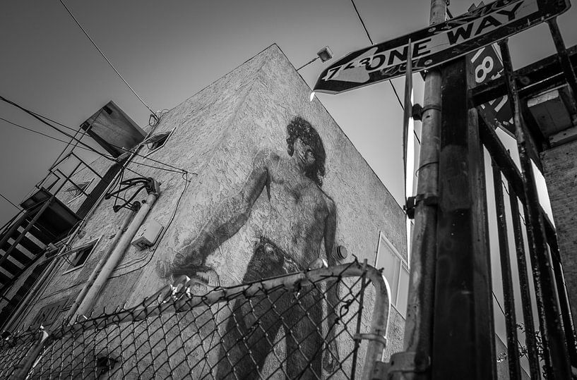 Los Angeles Straßenkunst  von Roel Beurskens