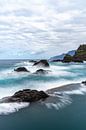 The rough sea at Seixal Beach in Madeira (Long exposure) by lars Bosch thumbnail
