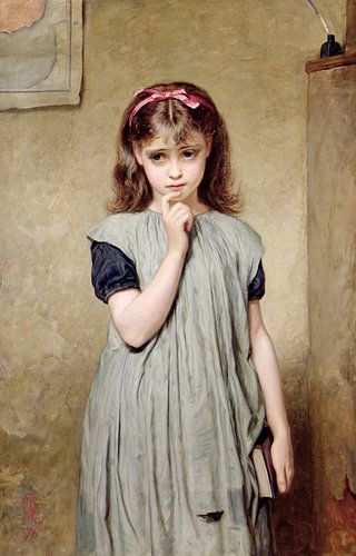 Charles Sillem Lidderdale,Een jong meisje in de klas