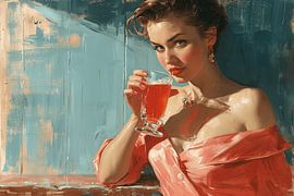 Cheers! Cheerful portrait in pastel colours by Studio Allee