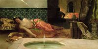 Benjamin Constant,Een Odalisque in een Harem van finemasterpiece thumbnail