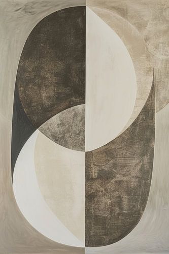 Œuvre d'art moderne et minimaliste