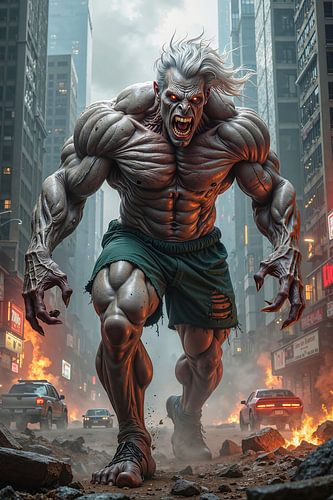 KRONVEX – Un Zombie Marche dans les Rues de la Grande Ville sur INFERAURUM
