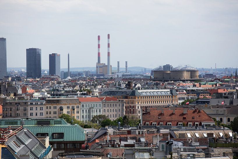 View over Vienna, Austria by Bianca Meyering Fotos - BMF