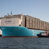 Containerschip Adrian Maersk van scheepskijkerhavenfotografie