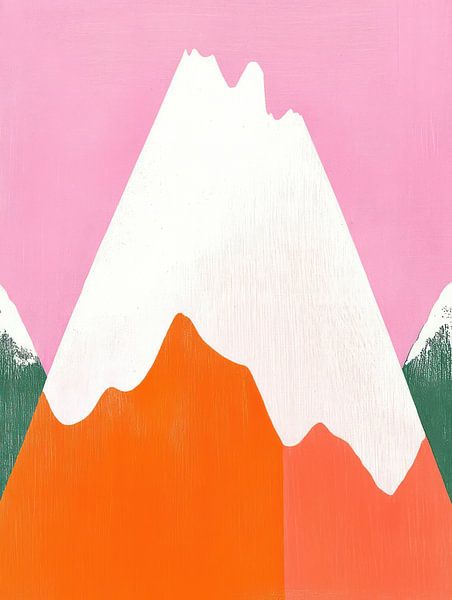 Pink Altitude van Franka Poulain