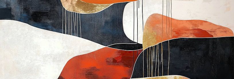 Orange Whisper by Wonderful Art
