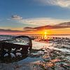 Sunrise Wadden Sea by Gerwin Hoogsteen